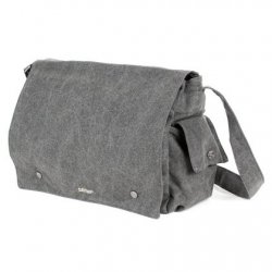 POSTMAN BAG, KHAKI och GRÅ