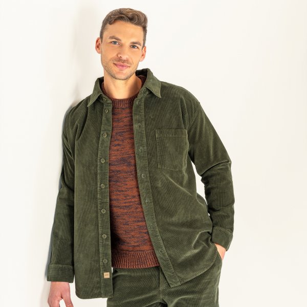 OVERSHIRT MANCHESTER mörkgrön