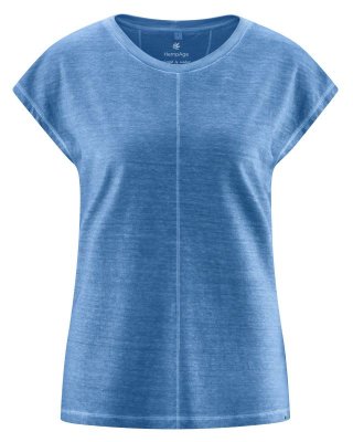 TOP hampa / ekobomull i färgerna: lake ocean