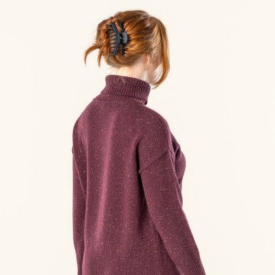 ULLKLÄNNING organic 'Nikita' burgundy